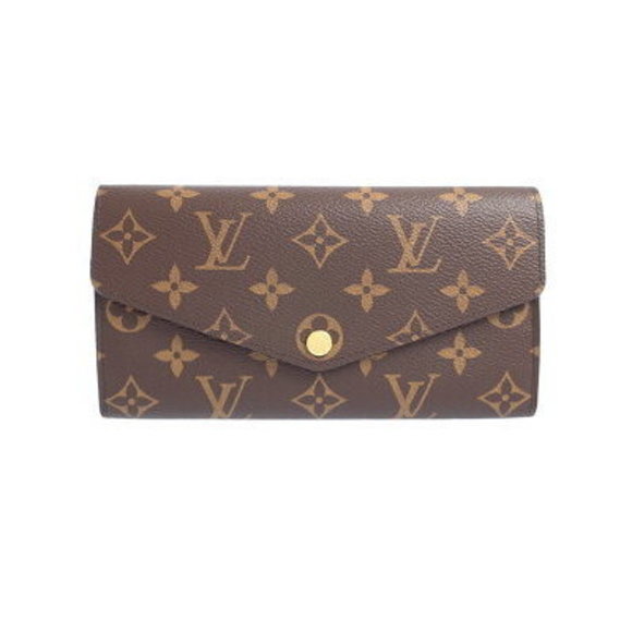 Louis Vuitton Monogram Portefeuille Sarah Bifold Long Wallet - Picture 1 of 5